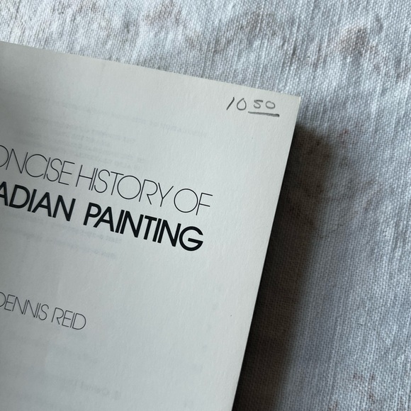 Vintage 1973-A Concise History of Canadian Painting by Dennis Reid - Green Cover - Picture 16 of 16